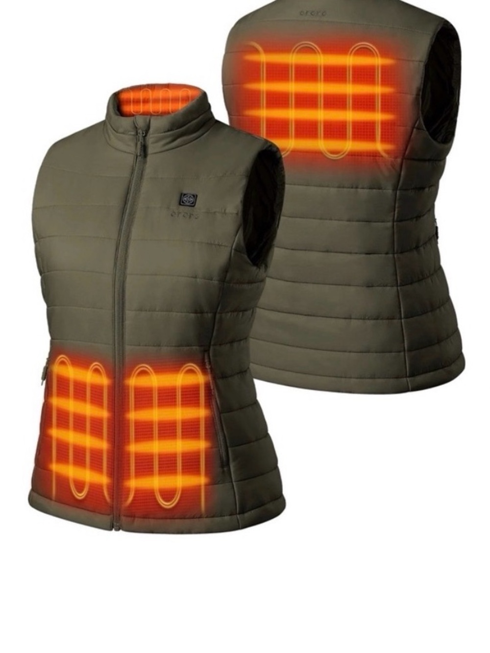 NWT Ororo Heated Quilted Vest with battery, Size Medium